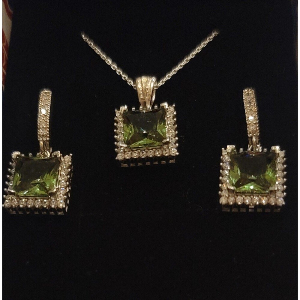925 Sterling Silver Turkish Zultanite Wedding Jewelry Set  for Women,NEW, - Picture 4 of 10